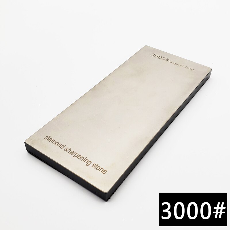 Professionelle Diamant stein Messer Schärfen Wetzsteine Polieren Messer Spitzer Platte Schleifen Rabatt Schleif Steine: 3000Streugut