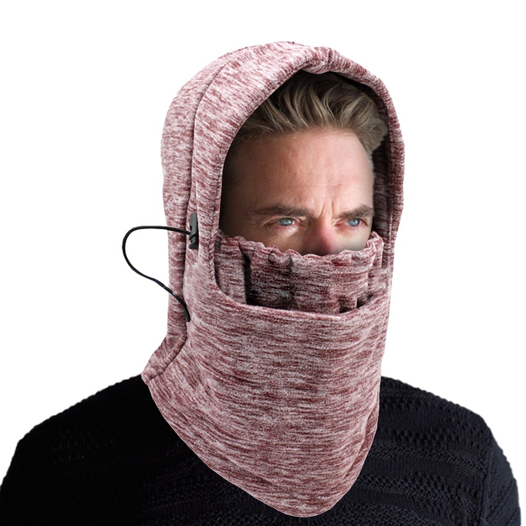 Autumn Winter Outdoor Sports Warm Hood Cold-proof ... – Vicedeal