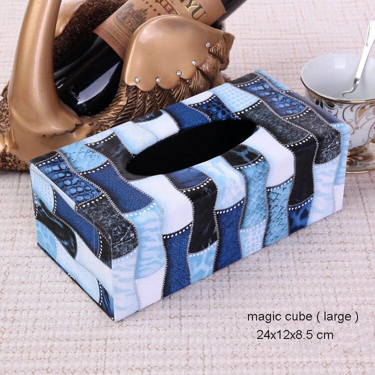 modern rectangular cute tissue box cover car tissue box holder dispensador papel paper dispenser wooden tissue box 519: large magic cube