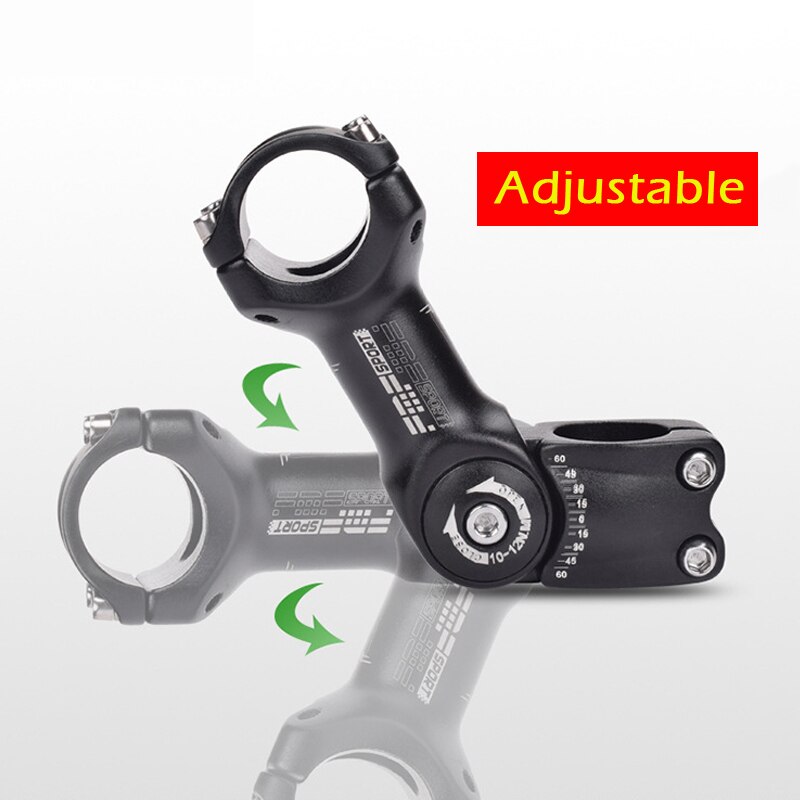 Góra rower regulowana kierownica kąt kierownica 25.4 / 31.8 kierownica wysokość podwyższona kierownica 90mm / 110mm