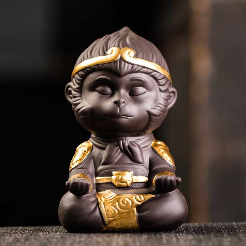 The Monkey King: Quest for the Sutra tea favor Ornaments Supportable Yixing Clay Tea Carve: Big tea2