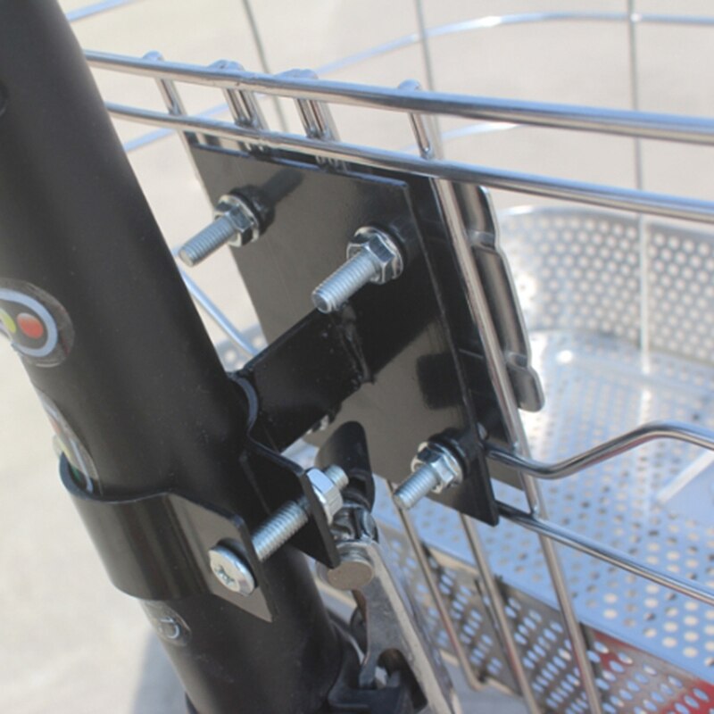 Bicycle Basket Fixing Frame Bracket Supporting Bicycle Front Basket Mounting Accessories Bicycle Quick Release Bracket