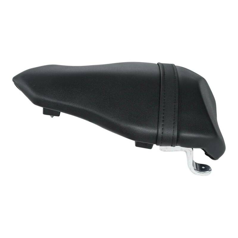 Motorcycle Black Artificial Leather Rear Seat Passenger Pillion For DUCATI 1098 1198 848 SUPERBIKE 848 EVO 13
