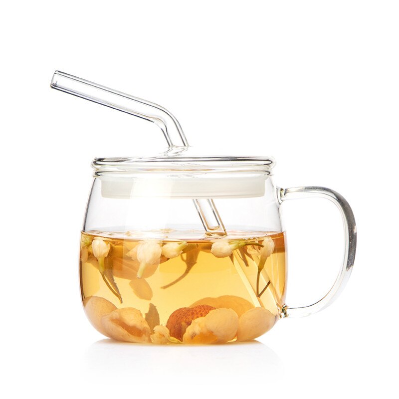 Glas juice koppar genomskinligt lock temuggar halm dam kopp set små muggar verre a eau glas tumbler drinkware  ac50gc