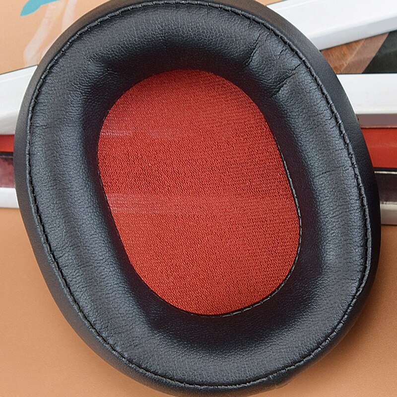 2 pieces for audio-technica ath -ws990 headphone case, pu leather ear pads