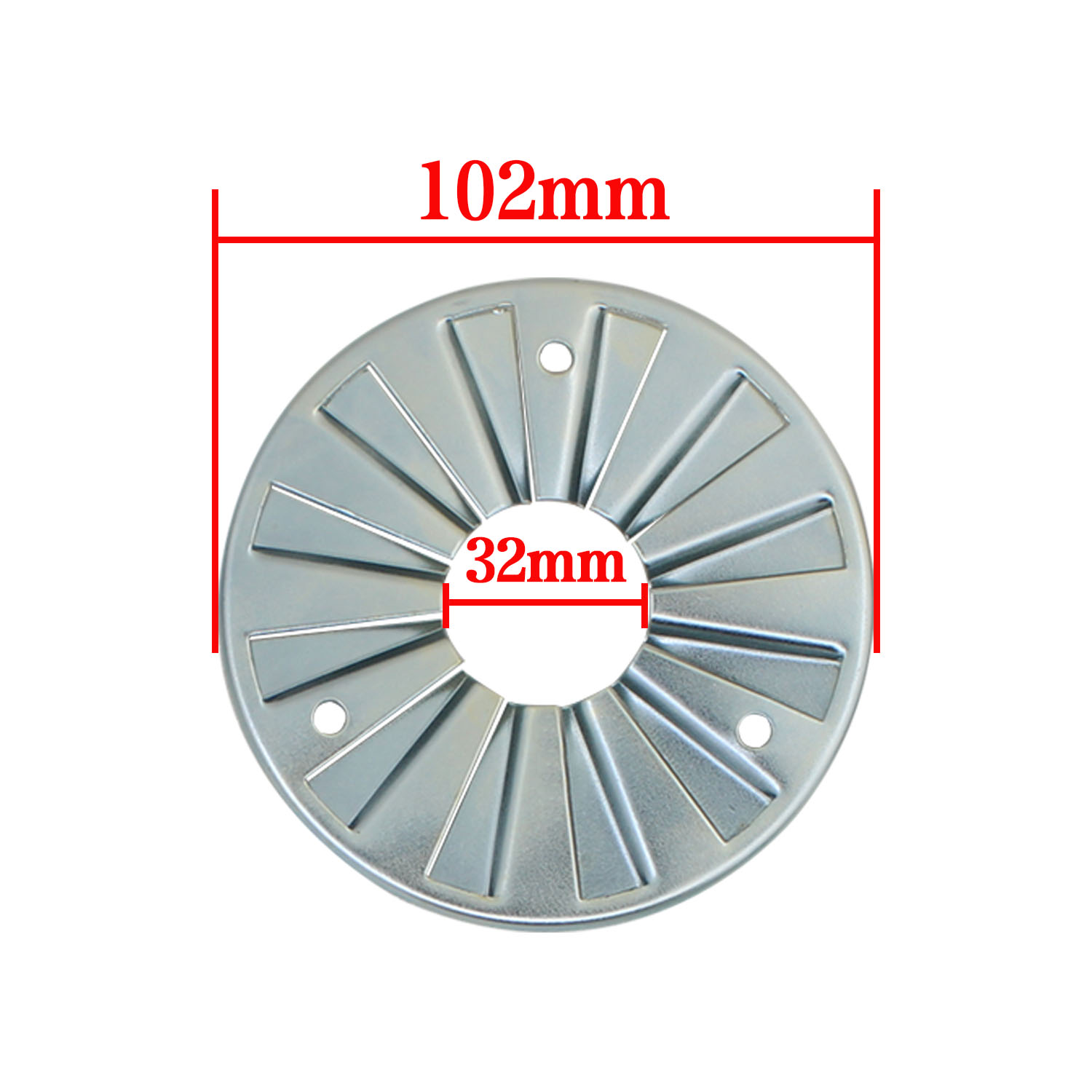 plate methanol stabilizer ring Burner flame disk OD102 115 135 165mm single hole or double hole burner steady: A