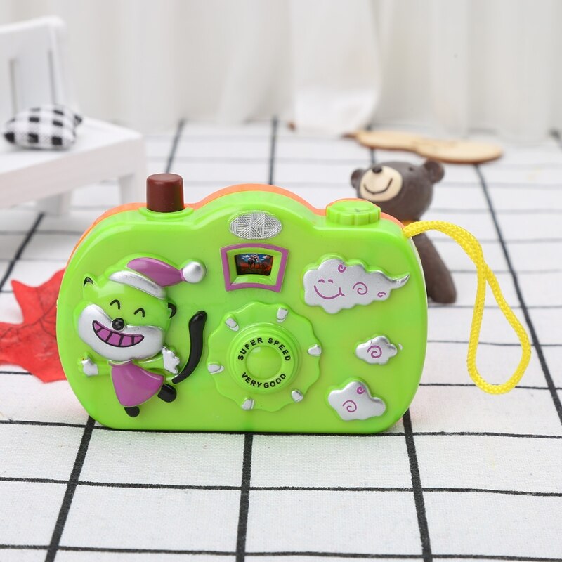 Animal Pattern Light Projection Camera Toy Educational Toys Children