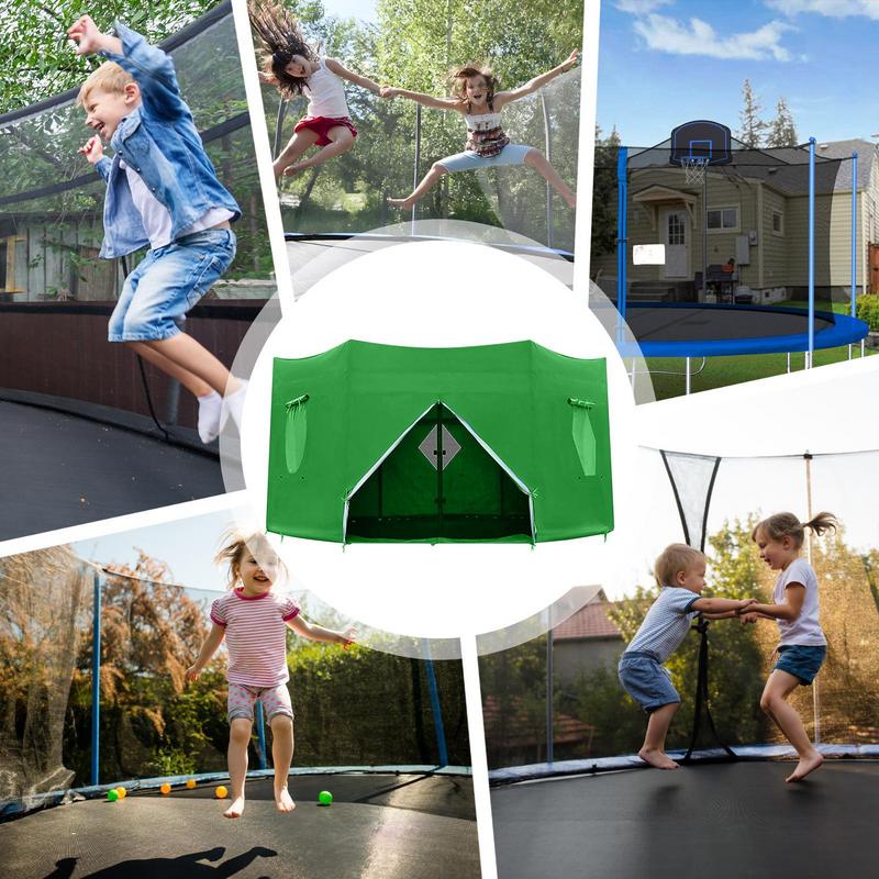 Osłona przeciwsłoneczna na trampolinę Osłona anty-UV Uniwersalny 6 stóp 8 stóp 10 stóp 12 stóp 14 stóp Ochrona przed słońcem Namiot z baldachimem na trampolinę na zewnątrz