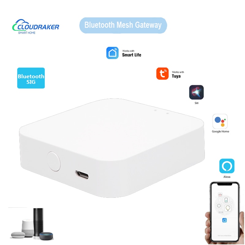 Tuya Smart life Smart home Smart Wireless Gateway Bluetooth Mesh Gateway SIG Gateway Hub support Alexa google home siri