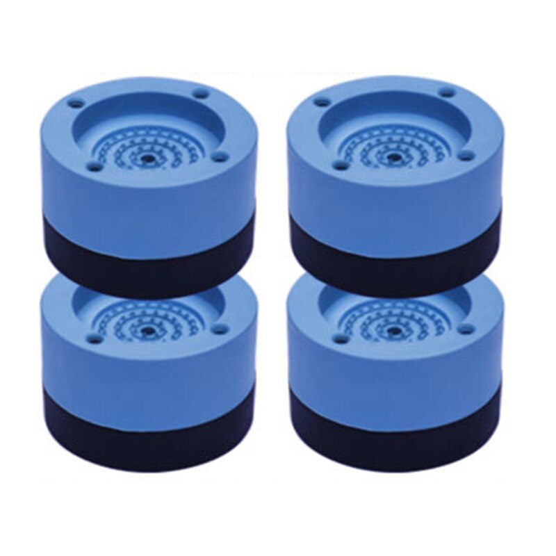 4pcs Washing Machine Foot Cups Anti Shake Noise Proof Washer Feet Pad Bath Balcony Furniture Padding Mat Bathroom Hardware Tools: 3.5cm / blue