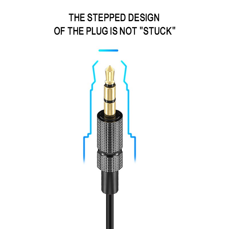 1M/2M/3M Aux Audio Line 3.5Mm Male Naar 3.5Mm Male Audio Kabel stereo Auto Aux Audio Line Openbare Audio Lijn 3.5Mm Digitale Kabels