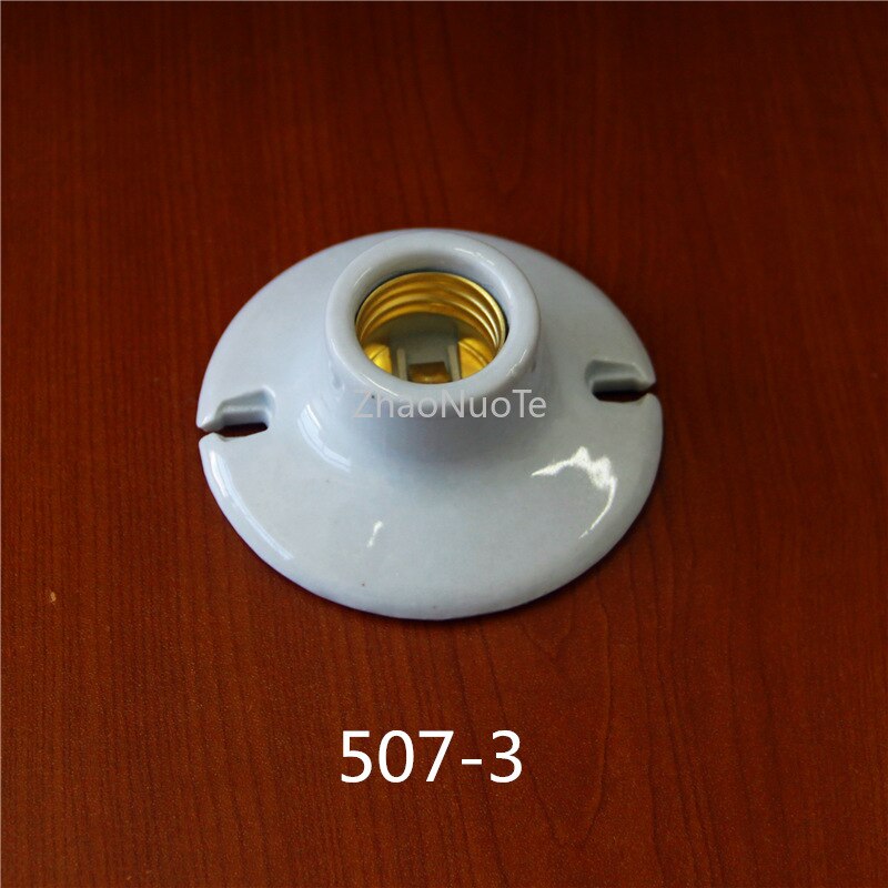 2 stk lampeholder lampe  e27 kobberskruer keramisk pære base flad mund 250 v 4a høj effekt belysning base