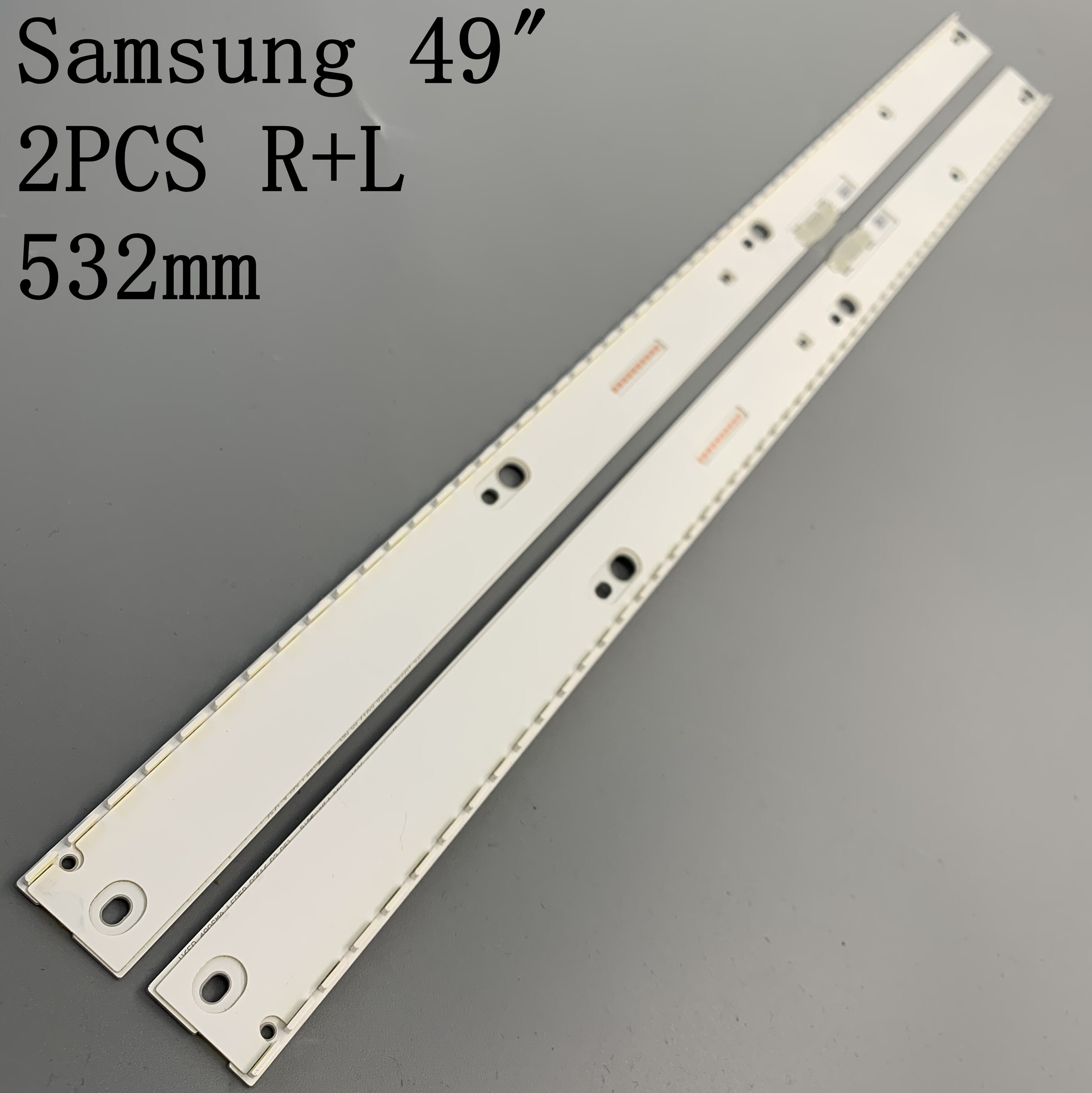 LED bande de rétro-éclairage pour Samsung UE49KU6450 UE49KU6452 UE49KU6459 UE49KU6400 UE49MU6500 UE49MU7400 UE49KU6670U UE49KU6500