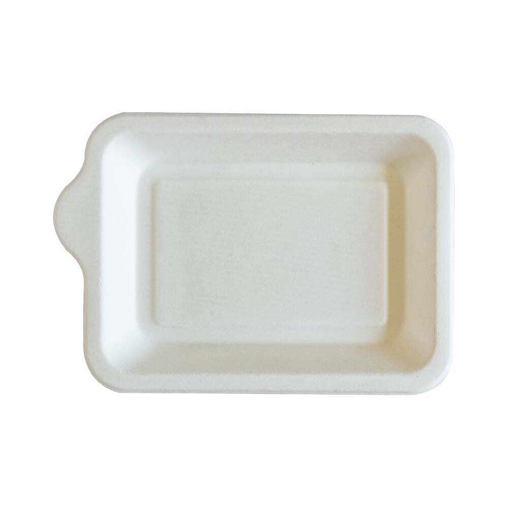 25PCS Rectangle Disposable Cake Paper Plate Food Grade Paper Plate Restaurant Plates For Birthday Banquet