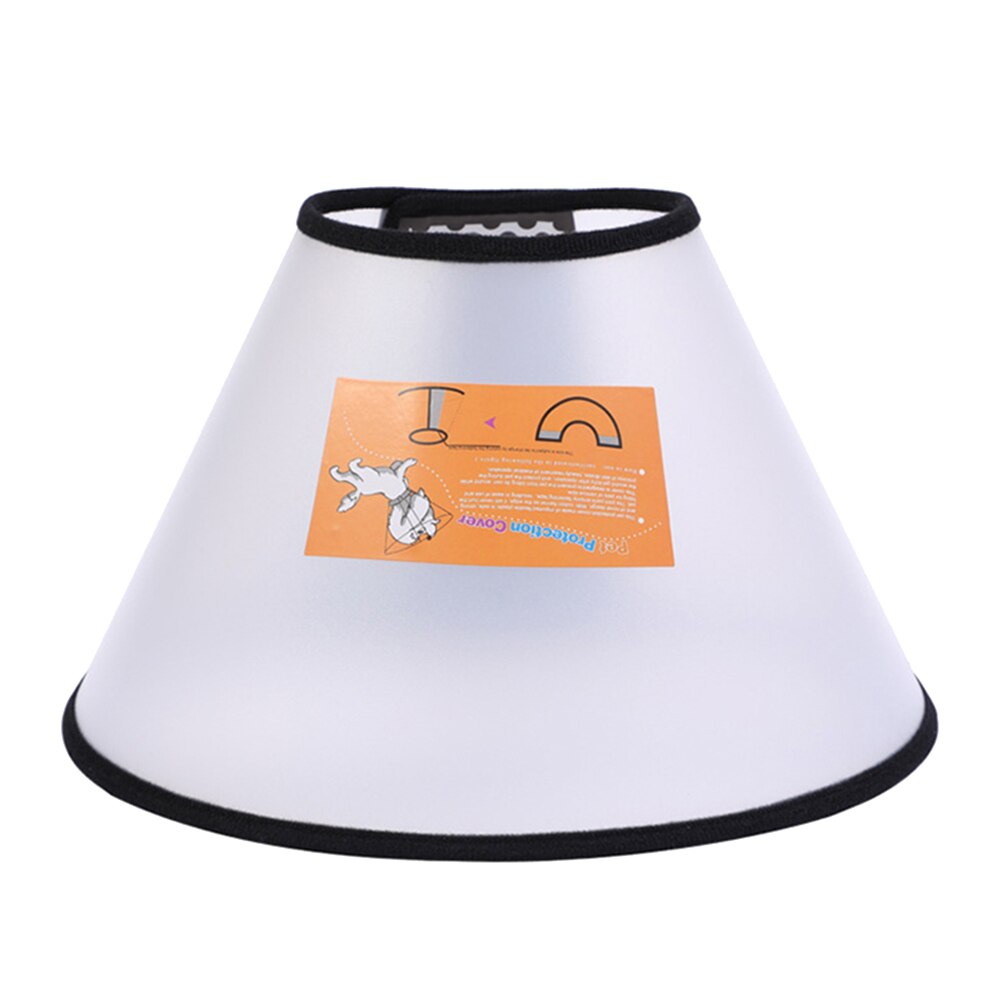 Dog Collar Cone Adjustable Pet Recovery Collar Comfy Kitten Cone Anti-Bite JW: 1
