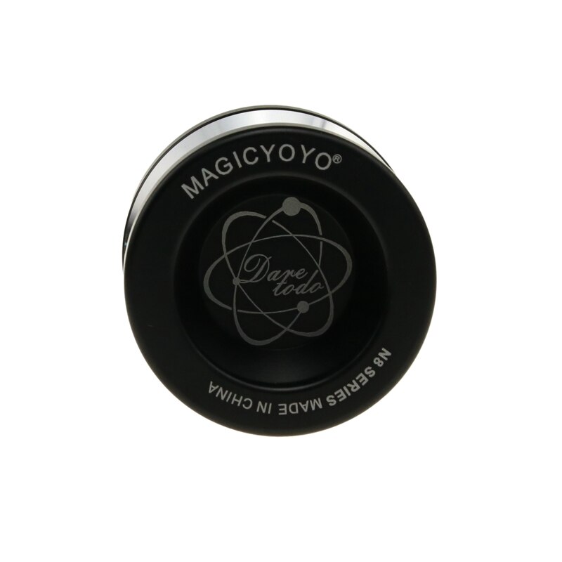 ICYOYO N8 Unresponsive Yoyo - Metal Butterfly Shape - 5A/3A/1A Tricks - 110cm Cable - Blue