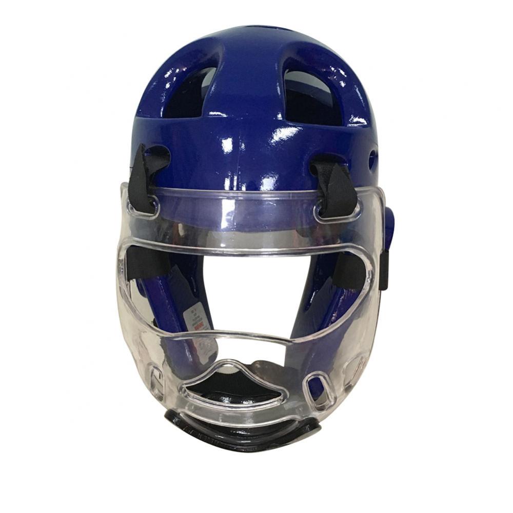 Blauw Rood Zwart Mma Helm Volwassen Mannelijke Vrouwelijke Vechten Muay Thai Kick Boxing Training Helm Hoofddeksel Sanda Protector Guard