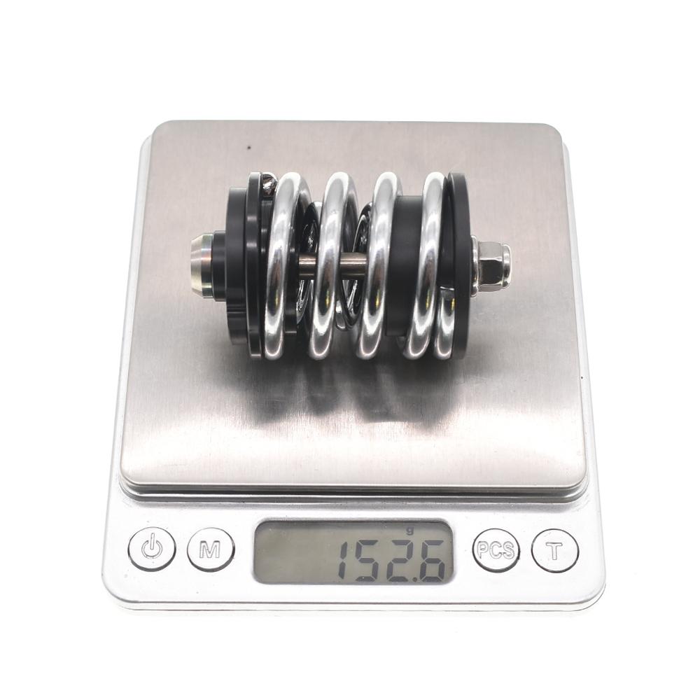 TWTOPSE Bicycle Bike Double Layer Rear Shock For Brompton 3SIXTY Folding Bike Cycling 2 Spring Suspension Rear Shock Alloy Pad