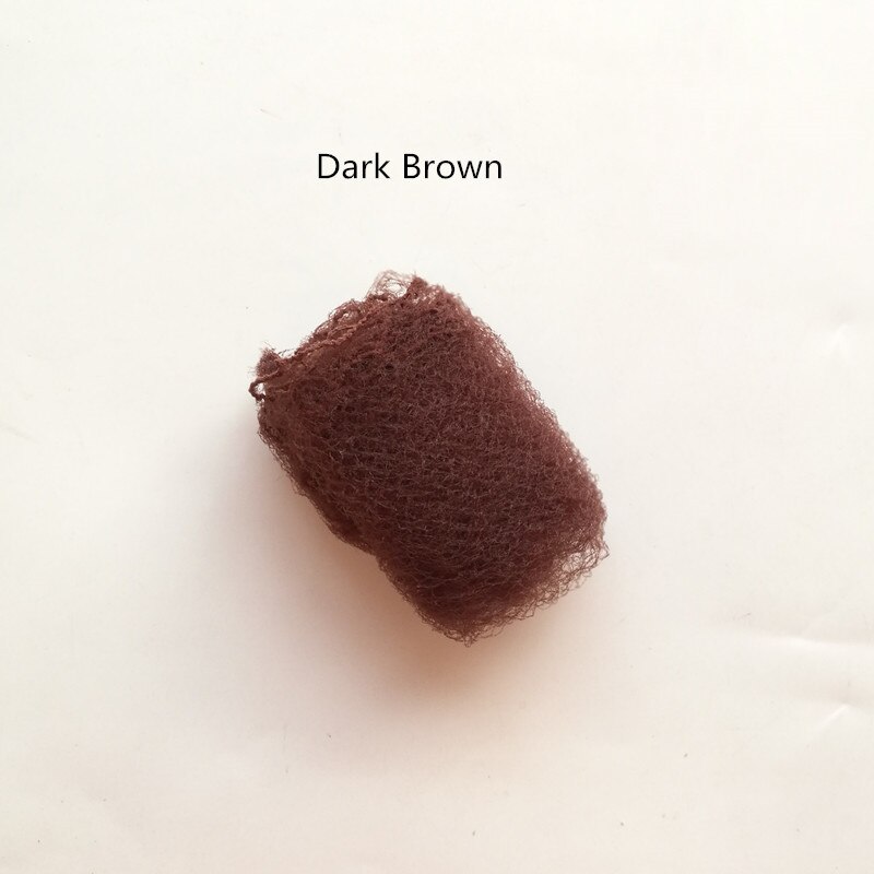 40 st engångs elastiska hårnät för dans eller sportnät osynligt balettnät