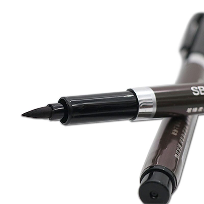 3PCS Calligraphy Exercise Pen Japan Material Brush For Signature Chinese Words Learning School Supplies Stationery