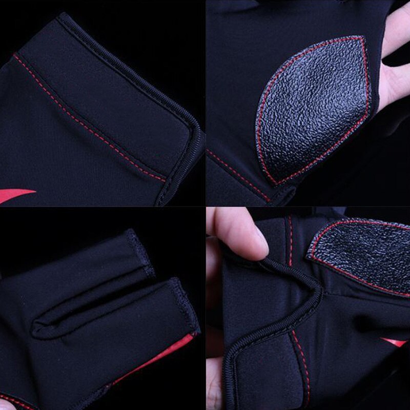 Gants de queue de billard ouverts, 1 paire, 3 doigts, antidérapants, absorbant la sueur, SEC88