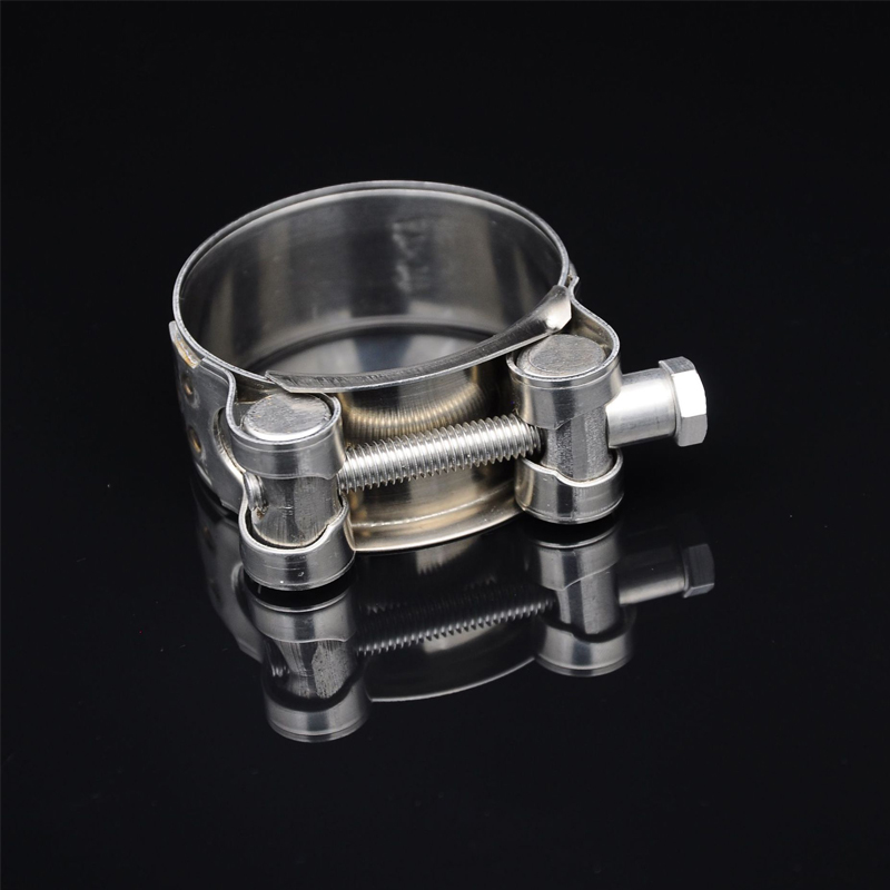 1 STKS 304 Rvs Waterleiding Klem Versterkt Europese Stijl Slangklem Uitlaat Ronde Lucht Waterleiding Clip Afdichting