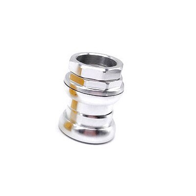 Brompton-auriculares plegables ultraligeros para bicicleta, cascos de aluminio de 34mm con rodamiento externo, 4 colores, 75g: silver
