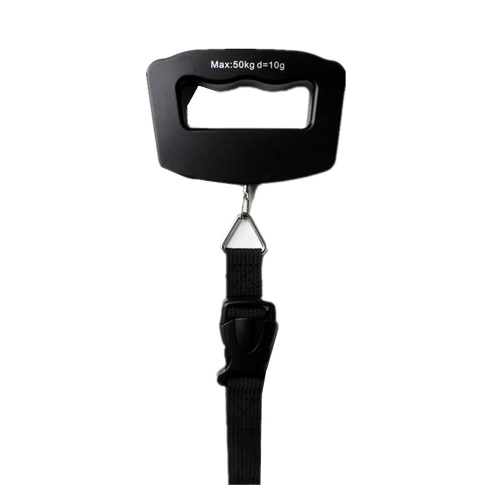 Draagbare Mini Hangende Schaal 50Kg 10G Elektronische Weging Bagage Weegschaal Vis Haak Digitale Schaal Blauwe Display Balans: Goud