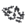 QFHETJIE-sujetadores automotrices de 5mm, remaches de expansión de plástico de uso Universal, Clips tipo Push-Type de puerta de carpeta de decoración de coche, 100 Uds.: Default Title