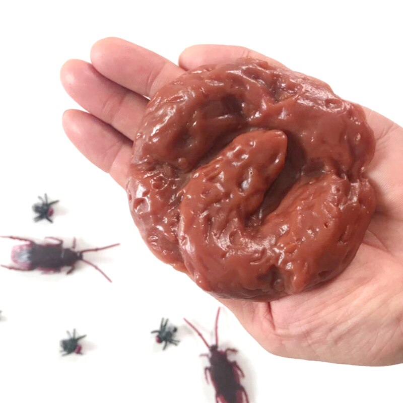 Realistico Pratico bavaglio-Divertente scherzo Ingannevole dispetto Turd bavaglio Regalo Realistico Merde imbarcare a poppa Falso Turd classico Merda Divertente Giocattoli