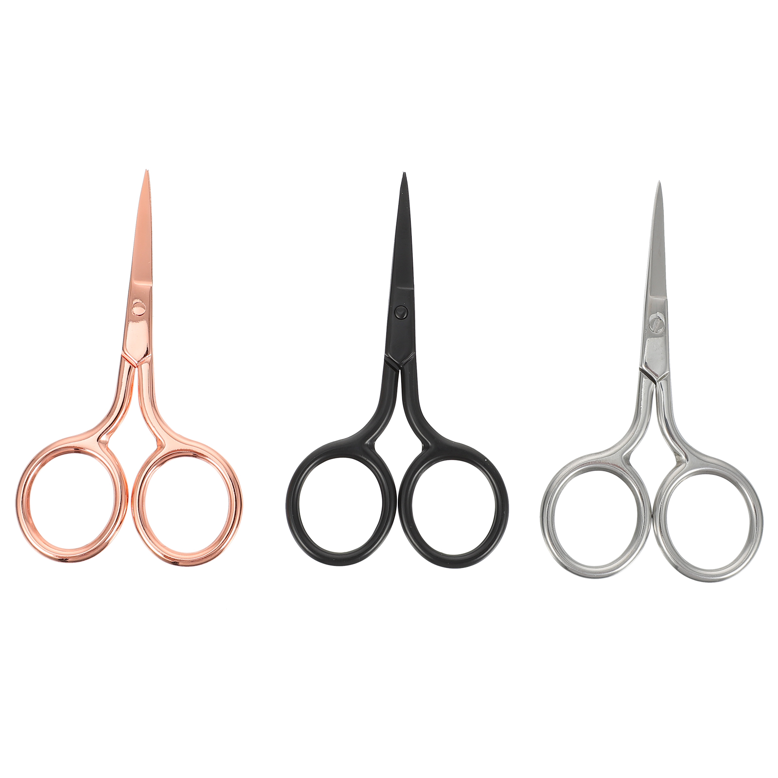 3 Pairs of Sewing Scissors Sewing Thread Cutters Tools Embroidery Scissors: Default Title