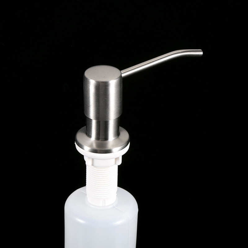 Kitchen Sink Soap Dispenser Stainless Steel Soap Dispenser Bathroom Manually Press Soap Dispenser Kitchen Accessories