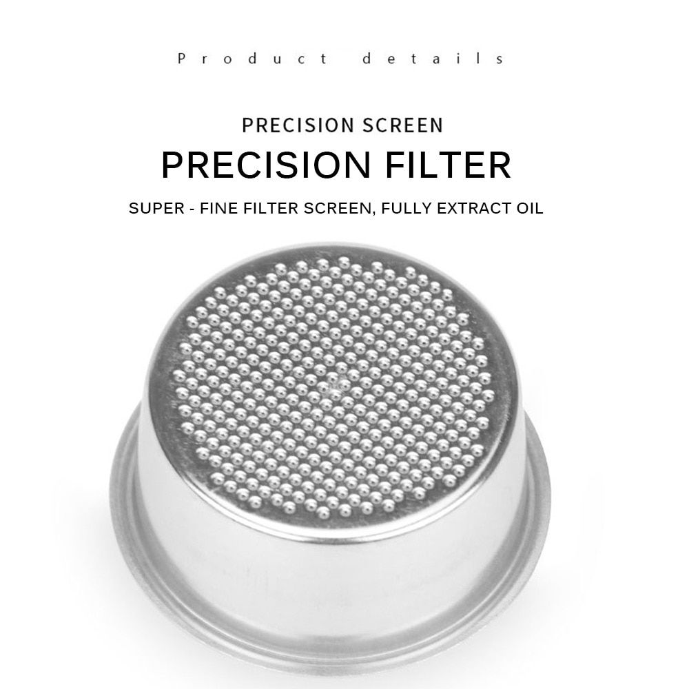 Koffie Filter Cup 51Mm Drukloze Filterhouder Mand Voor Filter Koffie Producten Keuken Accessoires