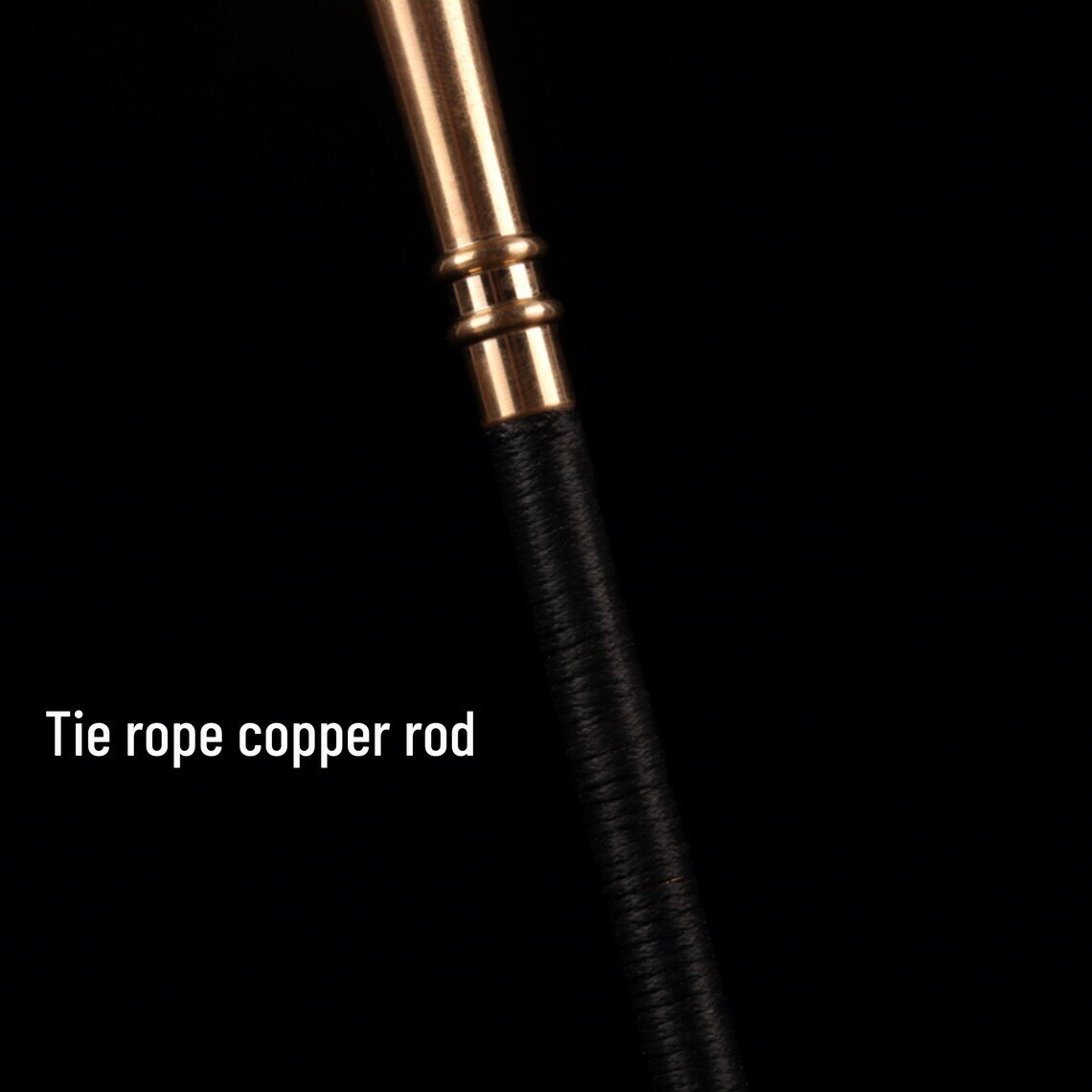 1/6 Scale Miniature Indian Holding Spear, Spartan Spear, #55 Steel Spearhead, Brass Handle with Tie rope