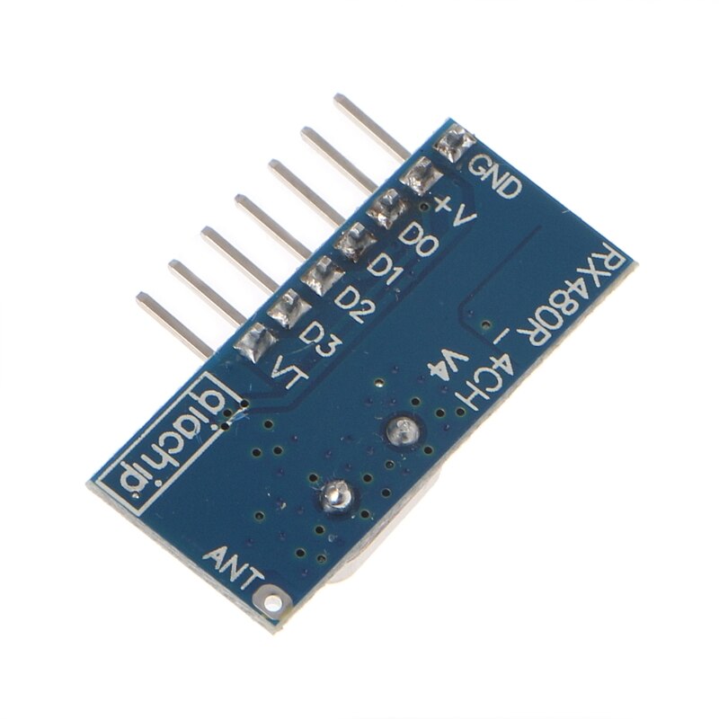 433 MHz RF Ontvanger Leren 1527 Code Decoder Module 433 MHz Draadloze 4 Kanaals Uitgang Voor Afstandsbediening