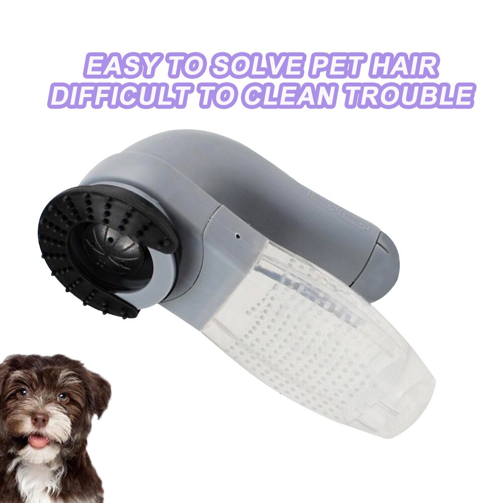 Electric Pet Vacuum Cleaner Dog Fur Hair Remover Puppy Vacuum Trimmer Machine 3