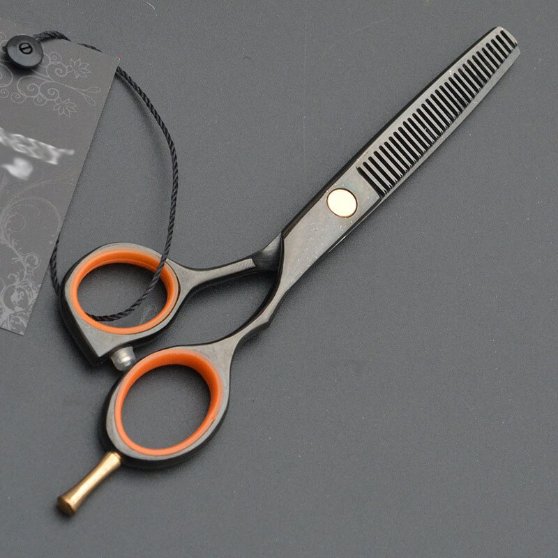 Sr-6cr-001, tijeras para el cabello de acero inoxidable, tijeras de peluquería, Cuchillas dentadas planas regulares