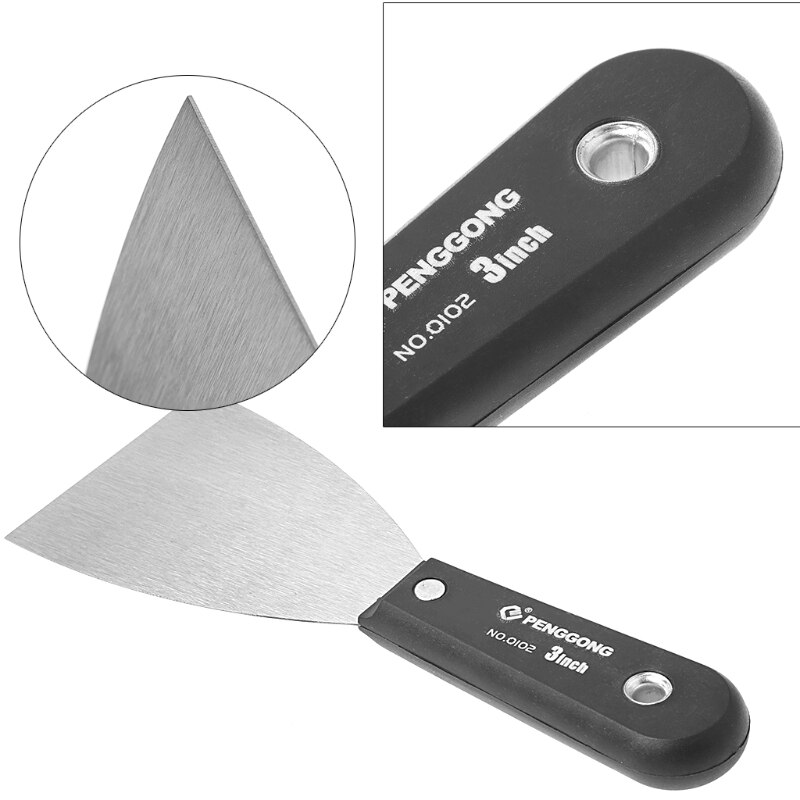 7 Stuks Schraper Set Stopverf Mes 1 "-5" Met Tool Opbergtas Voor Vloer Muur Schrapen Bouw gereedschap