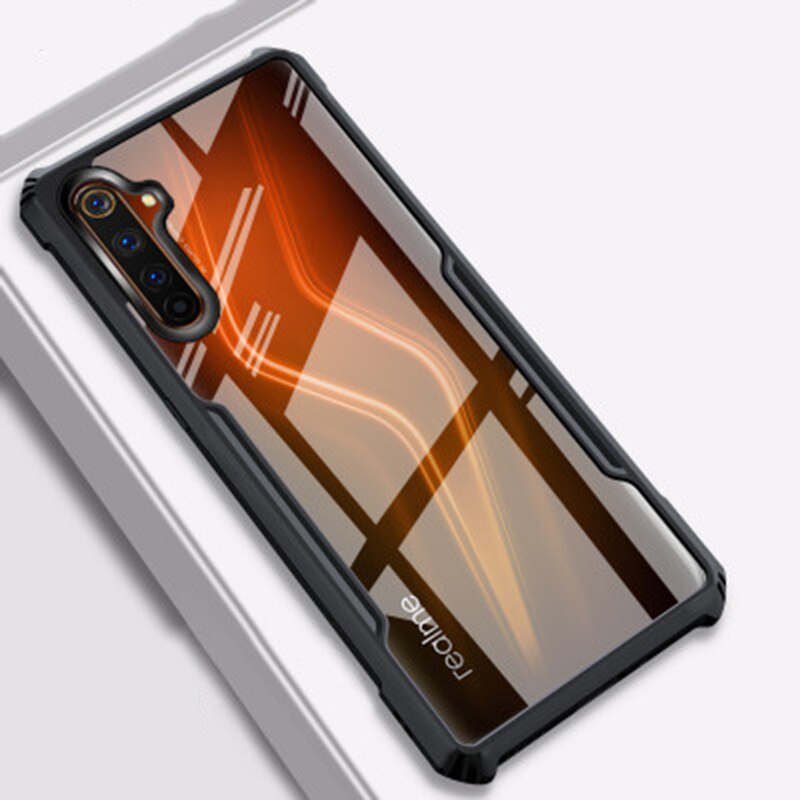 Obudowy odporne na wstrząsy dla Oppo Realme C11 6 Pro Case 6.6 cala przezroczysty ochronny Shell miękka tylna obudowa dla Realme 6i Coque Fundas