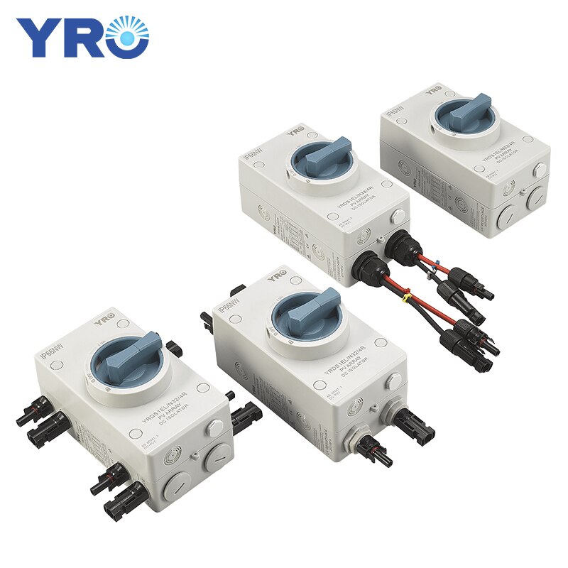 Photovoltaic Electrical Isolator Solar Switch PV Photovoltaic DC Switch 1000V 32A Outdoor Waterproof IP66 With TUV CE SAA RCM