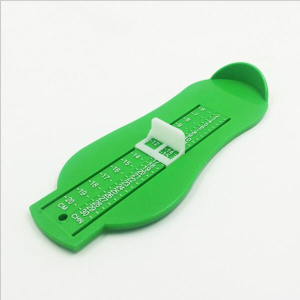 Kinderen babyverzorging voetmaat schoenmaat meetlat gereedschap fittingen baby kindervoet baby nagelknipper voor kinderen: Groente