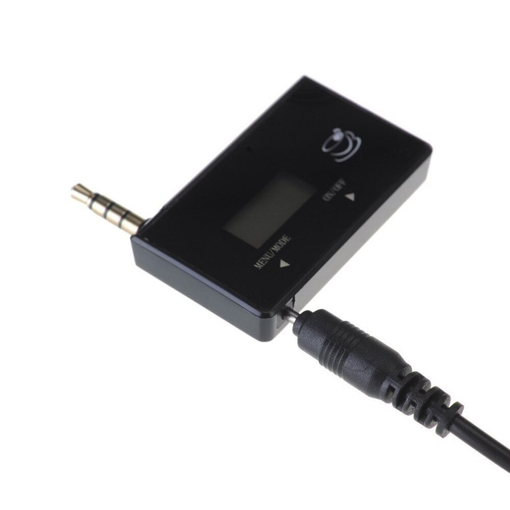 Wireless Mini FM Transmitter Car MP3 Player Display Music Audio For Mobile Phones Tablet PC MP3 Player Receiver