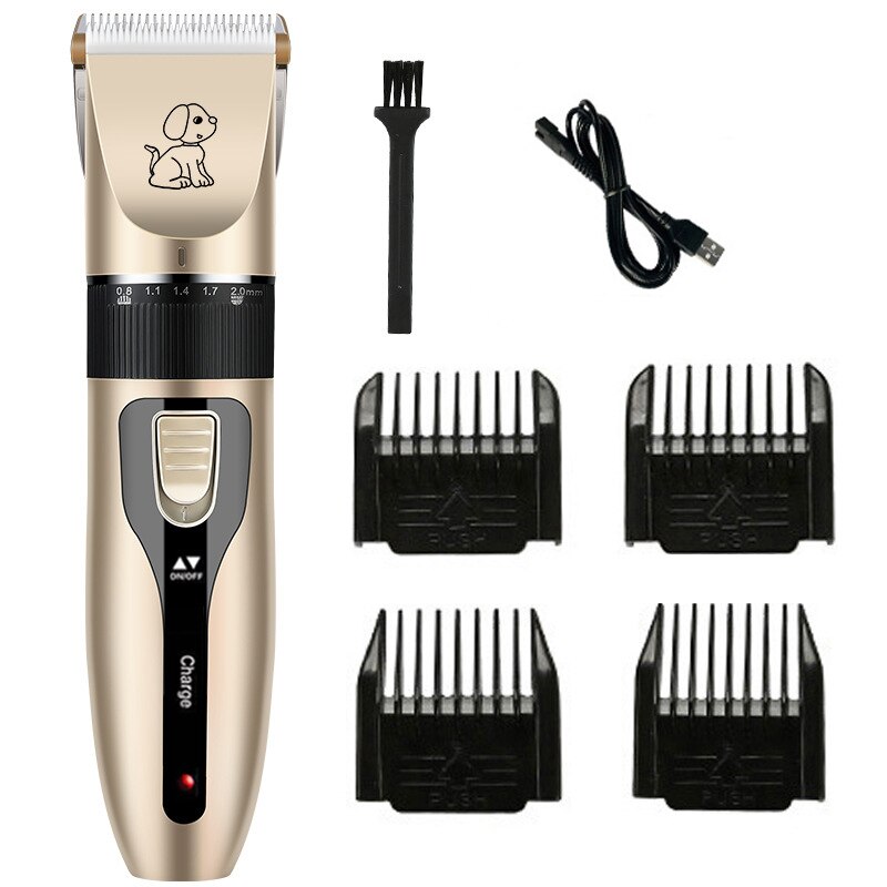 Tondeuse électrique pour chat, lapin, chien, Kit de toilettage pour animaux domestiques, rasoir Rechargeable