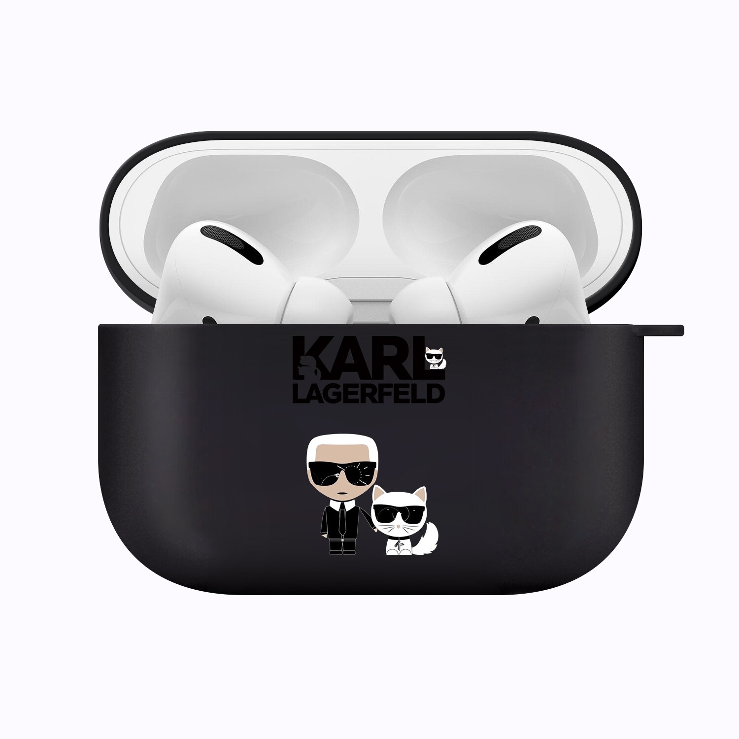 Fundas de silicona blanda para Apple Airpods 2/1, cubierta de auriculares inalámbricos de de de para AirPods Pro, bolsas de caja de carga: AirPods Pro-H5014