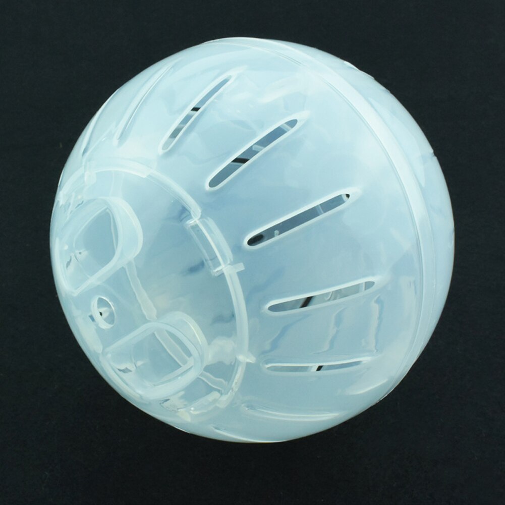 Plastic Pet Rodent Mice Jogging Ball Toy Hamster Gerbil Rat Exercise Balls Play Toys 10cm 12cm: WC125-WH / M 12cm