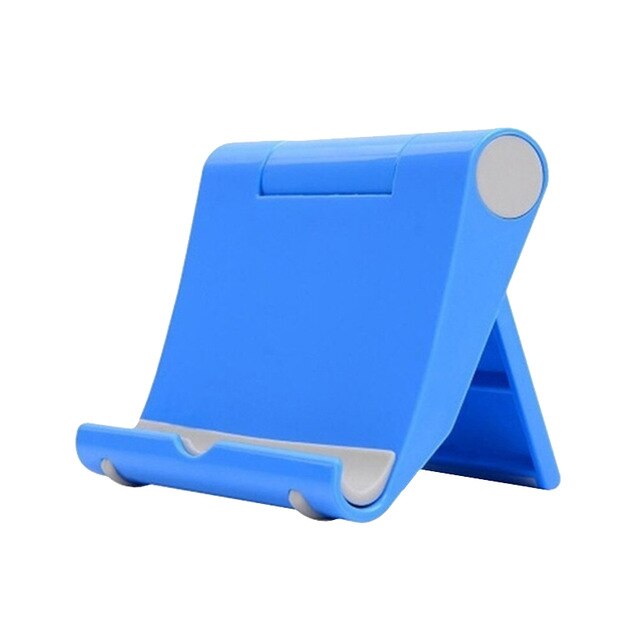 praktisch Tabelle Stehen 7 Farben Telefon Halfter Einstellbare Stativ Kunststoff Faltbare Universal- Nicht-Unterhose Telefon Tisch Stehen Halfter: G