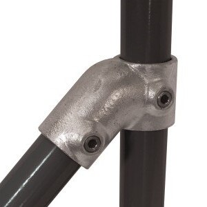 heavy duty galvanizing die cast iron 32mm 1-1/4" pipe tube fittings clamp Hex Tightening Screw: 8