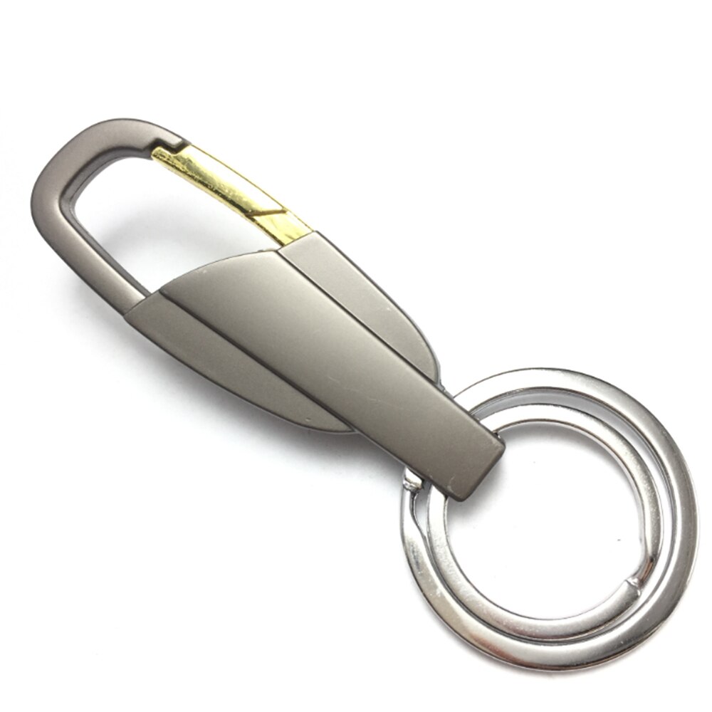 Metal keychain: Gray