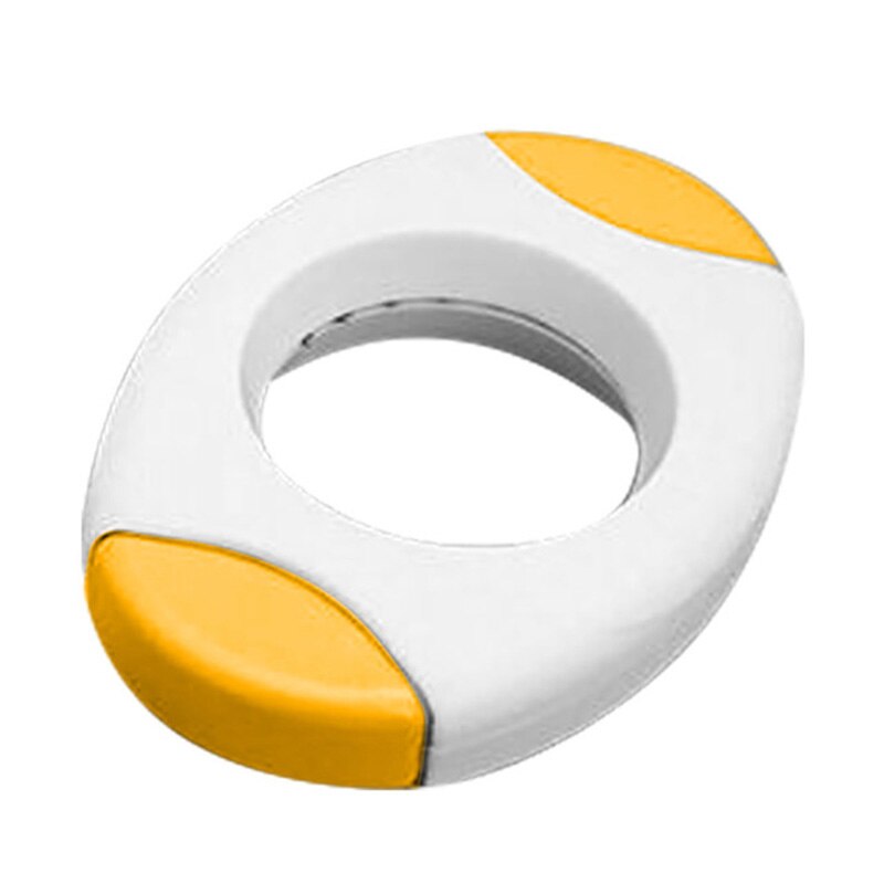 Apparaat Blade Home Hard Soft Gekookt Ei Opener Topper Eieren Shell Cutter: YELLOW