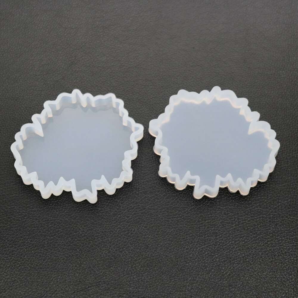 Tee itse silikoni läpinäkyvä kristalli epoksiliima muotti tuhkakuppi lasin joustava valmistus savihartsi korujen valmistustyökalut